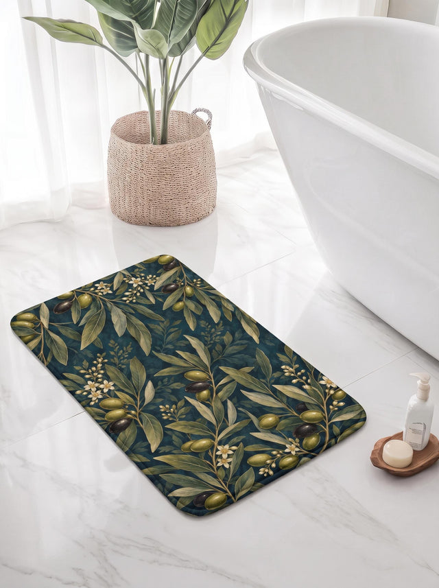 Botanical Bath Mat