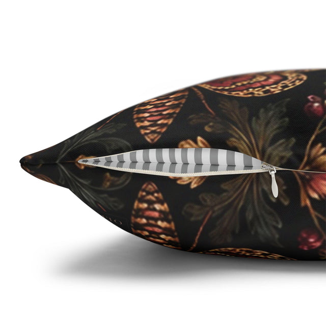Gothic Moth Pillow Cover