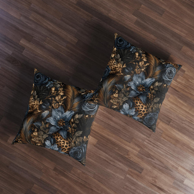 Leopard Print Floor Pillow