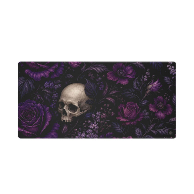 Purple Skull Desk Mat