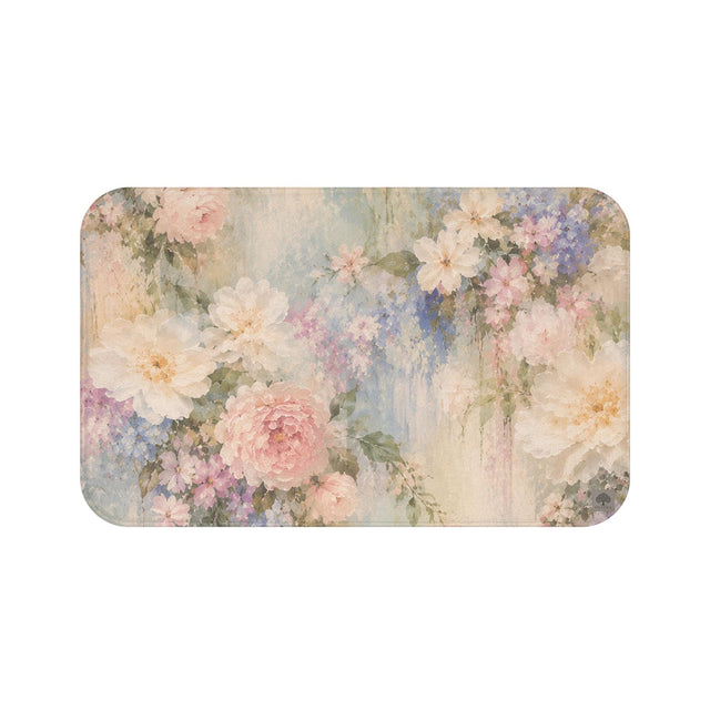 Romantic Floral Bath Mat