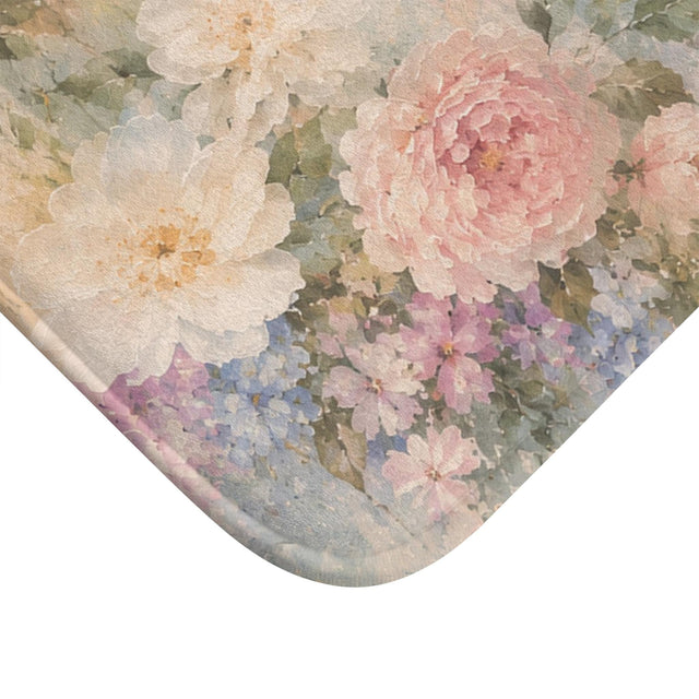 Romantic Floral Bath Mat