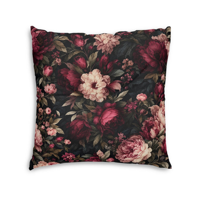 Moody Burgundy Floor Pillow