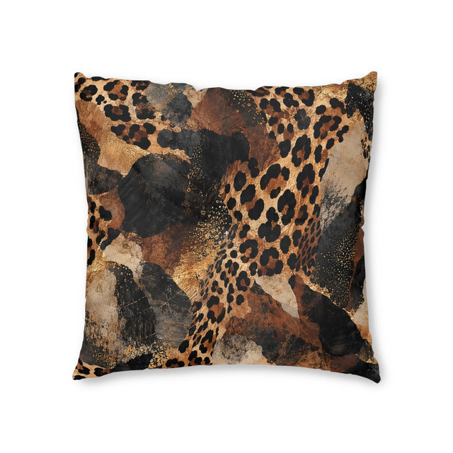 Abstract Leopard Floor Pillow