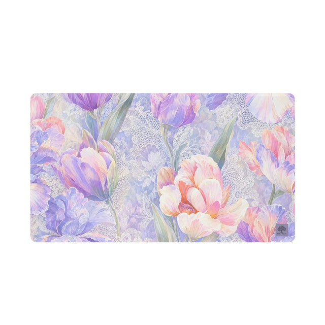 Lilac Iris Desk Mat