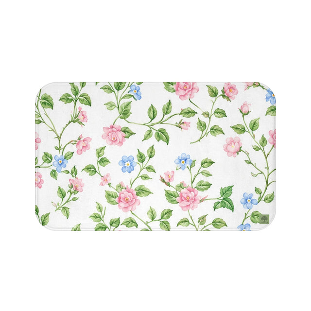 Botanical Floral Bath Mat