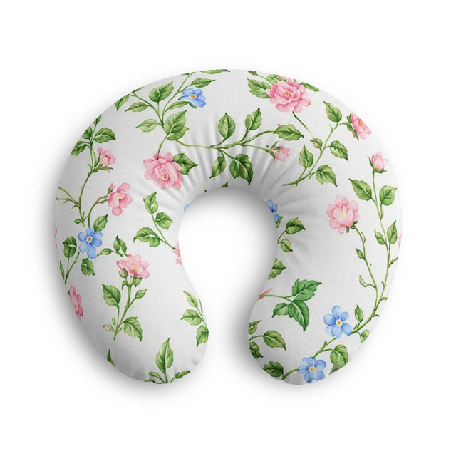 Botanical Floral Nursing Pillow Cover