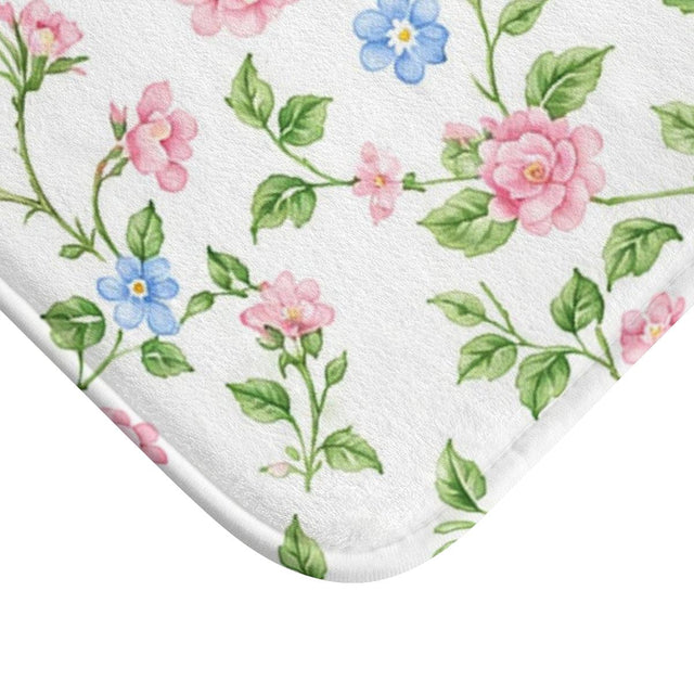 Botanical Floral Bath Mat