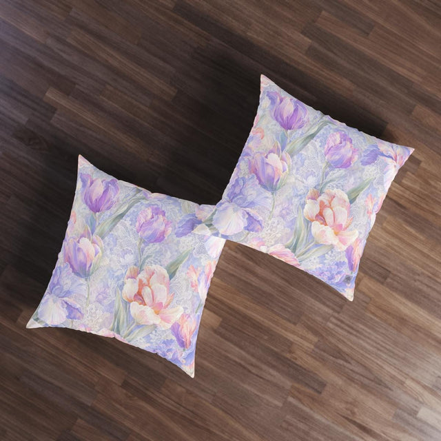 Lilac Iris Floor Pillow