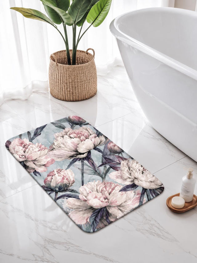 Peony Bath Mat