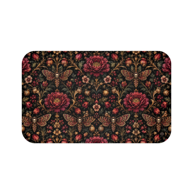 Gothic Moth Bath Mat