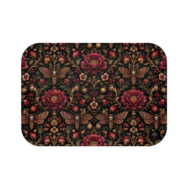 Gothic Moth Bath Mat