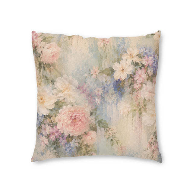 Romantic Floral Floor Pillow