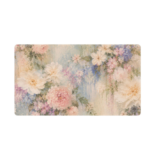 Romantic Floral Desk Mat