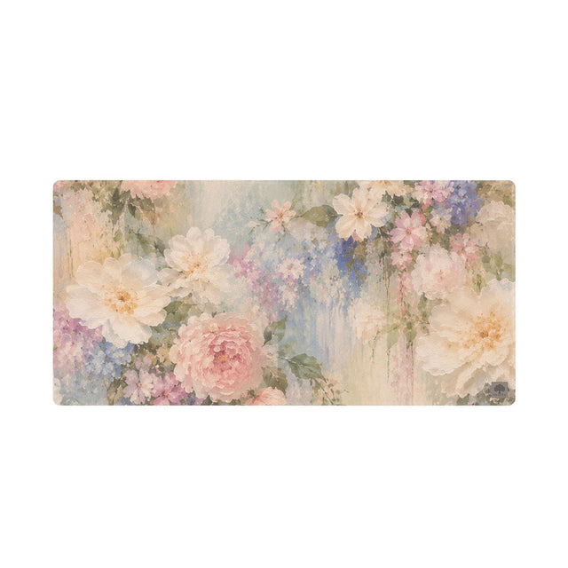 Romantic Floral Desk Mat