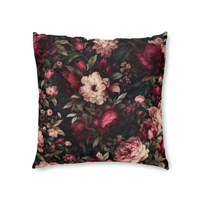 Moody Burgundy Floor Pillow