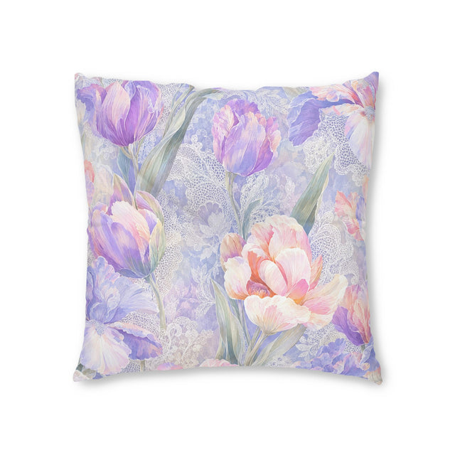 Lilac Iris Floor Pillow
