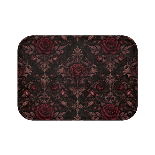 Gothic Rose Bath Mat