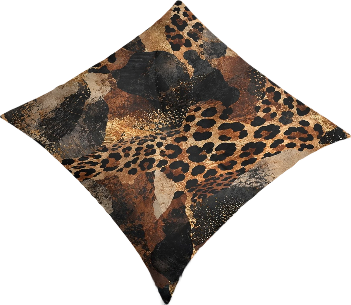 Abstract Leopard Floor Pillow
