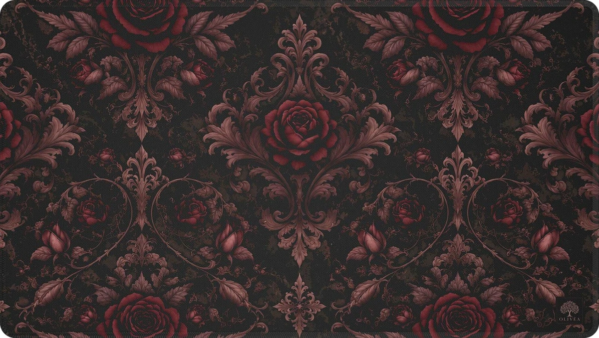 Gothic Rose Desk Mat