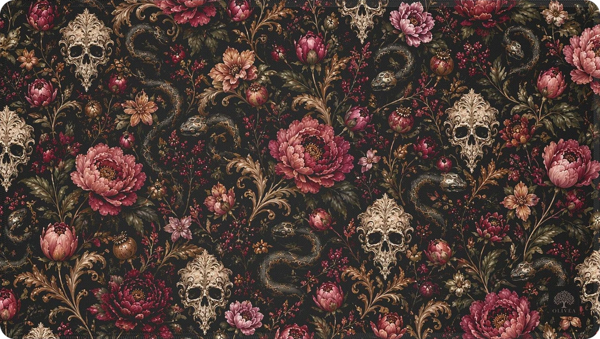 Skull & Serpent Desk Mat